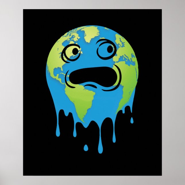 Global Warming Climate Change Poster (Front)