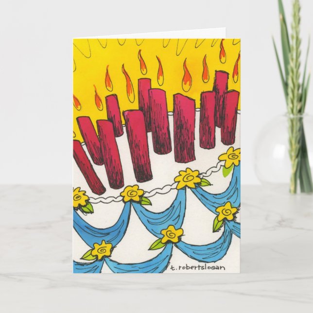 Global Warming, My Butt Card (Front)