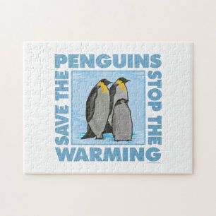 Global Warming, Penguins Jigsaw Puzzle