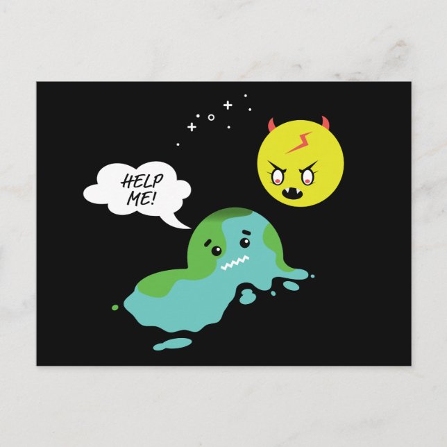 Global Warming Postcard (Front)