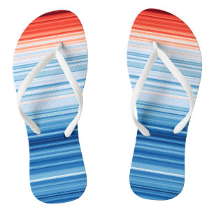 Global Warming Stripes Climate Change Thongs