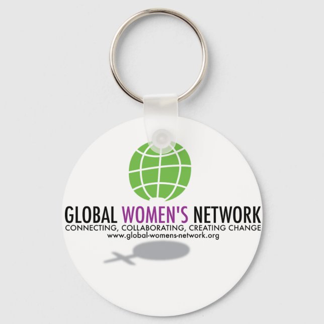 Global Women's Network Keychain (Front)
