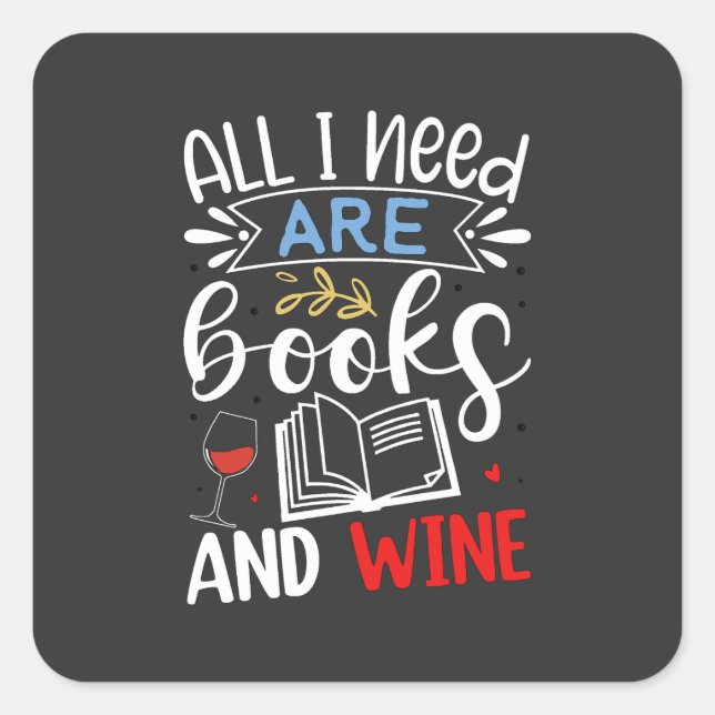 Global World Book Day Square Sticker (Front)