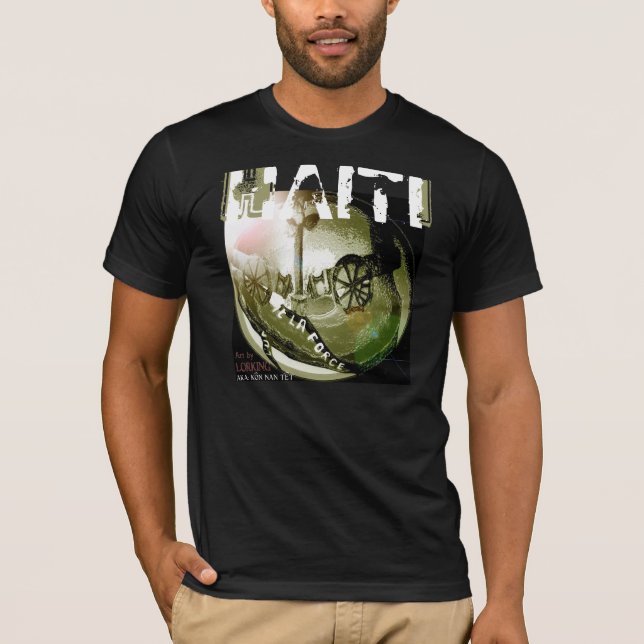 GLOBALE PALM_edited-4, HAITI T-Shirt (Front)
