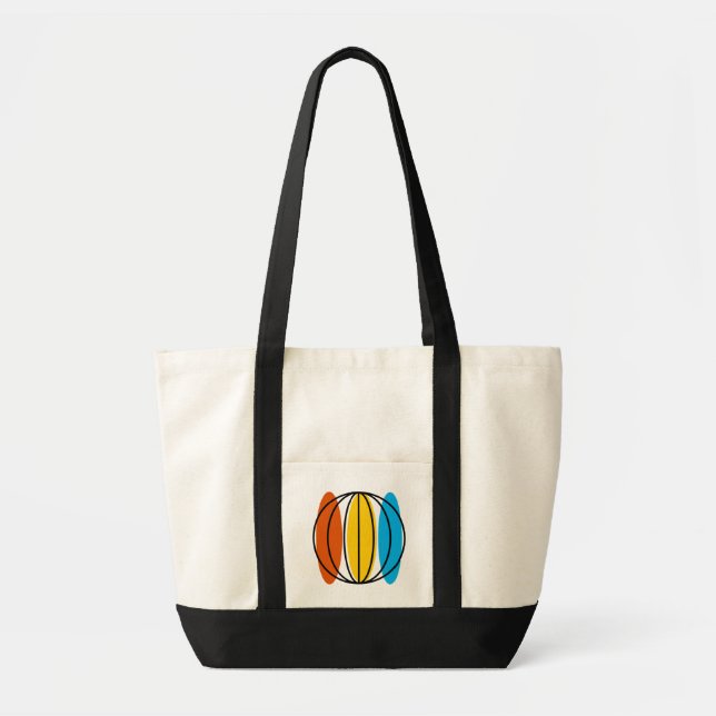 Globe 2 sided impulse tote bag (Front)