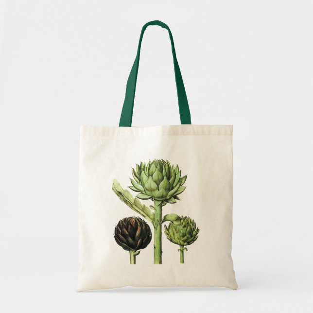 Globe Artichoke Print 2 Tote Bag (Front)