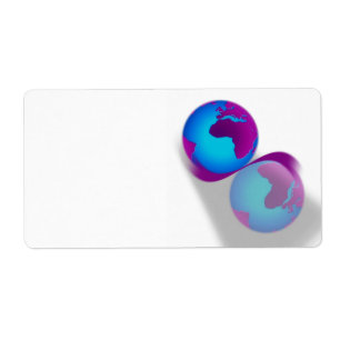 Globe Avery Label