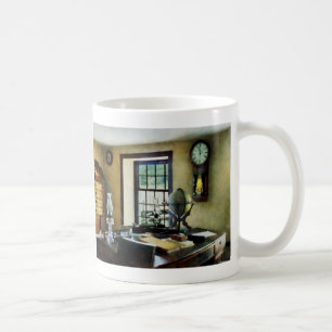 Globe, Books and Lamps Coffee Mug
