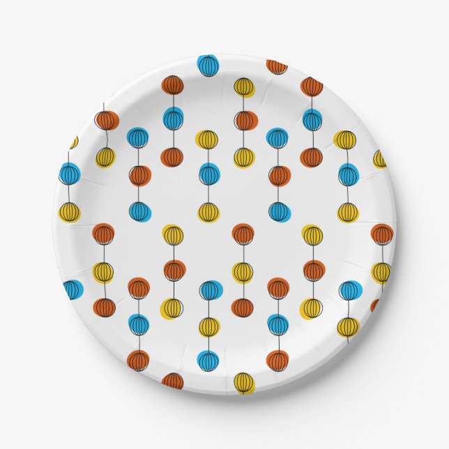 Globe Chain paper plate (Front)