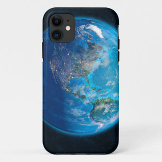 Globe DayNight America iPhone 11 Case
