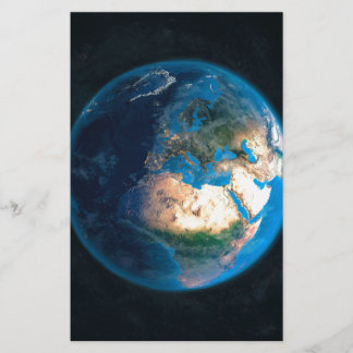 Globe DayNight Europe Stationery