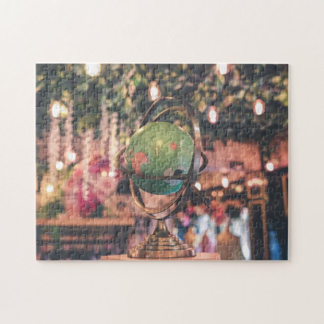 Globe in World Complex Jigsaw Puzzles The Daily  (Horizontal)