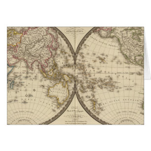 Globe into two hemispheres