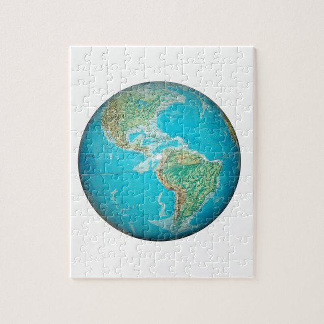 Globe Jigsaw Puzzle (Vertical)