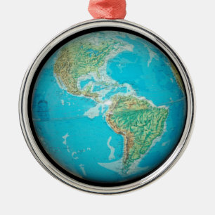 Globe Metal Tree Decoration