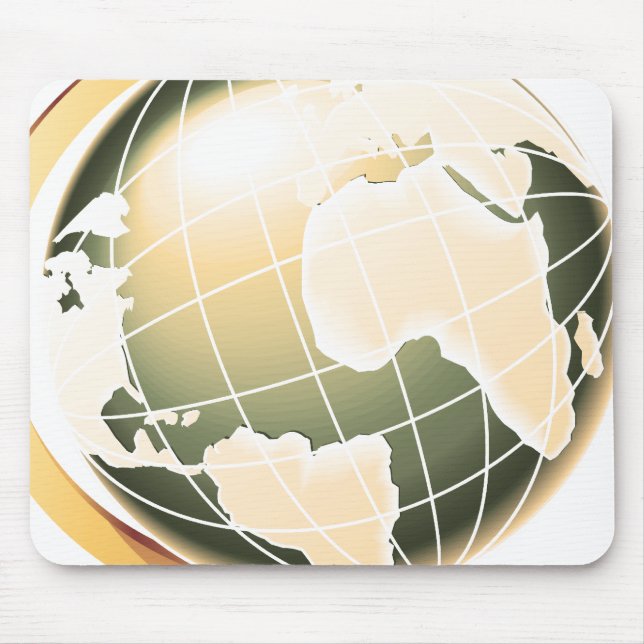 Globe Mouse Pad (Front)