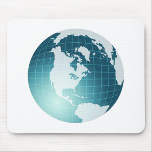 Globe Mouse Pad