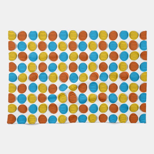 Globe Multi kitchen towel (Horizontal)