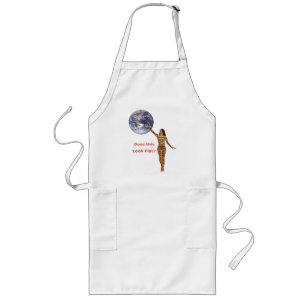 Globe not Flat Long Apron