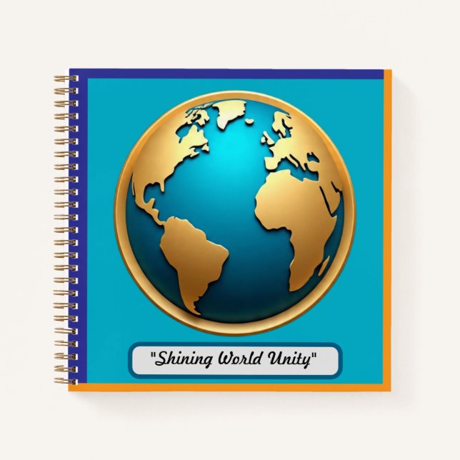 "Globe of Gold" Notebook (Front)