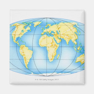 Globe of the World Magnet