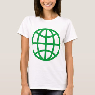 Globe Symbol - Grass Green T-Shirt