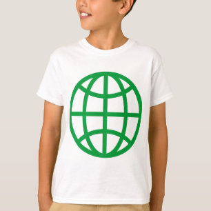 Globe Symbol - Grass Green T-Shirt
