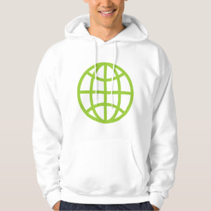 Globe Symbol - Martian Green Hoodie
