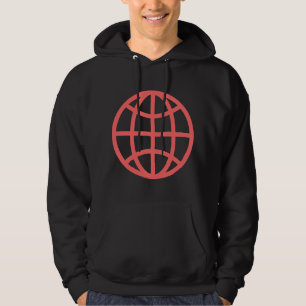 Globe Symbol - Tropical Pink Hoodie