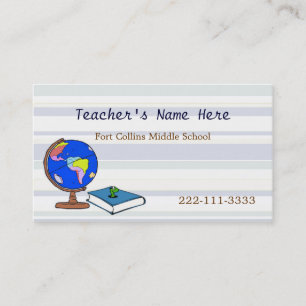 Globe Teachers Business Card