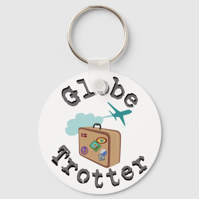Globe Trotter Key Ring (Front)