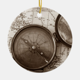 GLOBETROTTER'S CHRISTMAS ORNAMENT