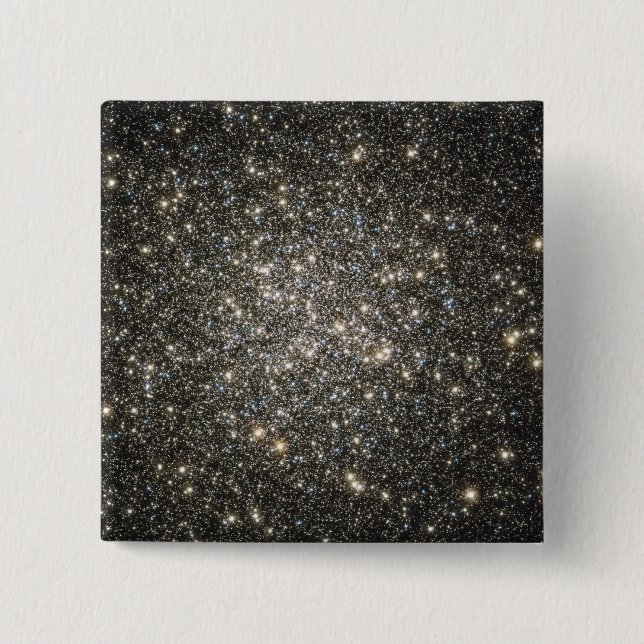 Globular cluster M13 15 Cm Square Badge (Front)