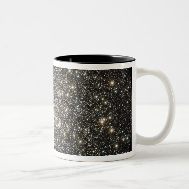 Globular cluster M13 2 Two-Tone Coffee Mug (Right)