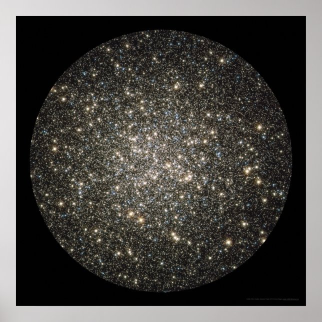 Globular Cluster M13 Centre 24x24 (21x21) Poster (Front)