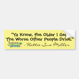 Glock Granny Bumper Sticker