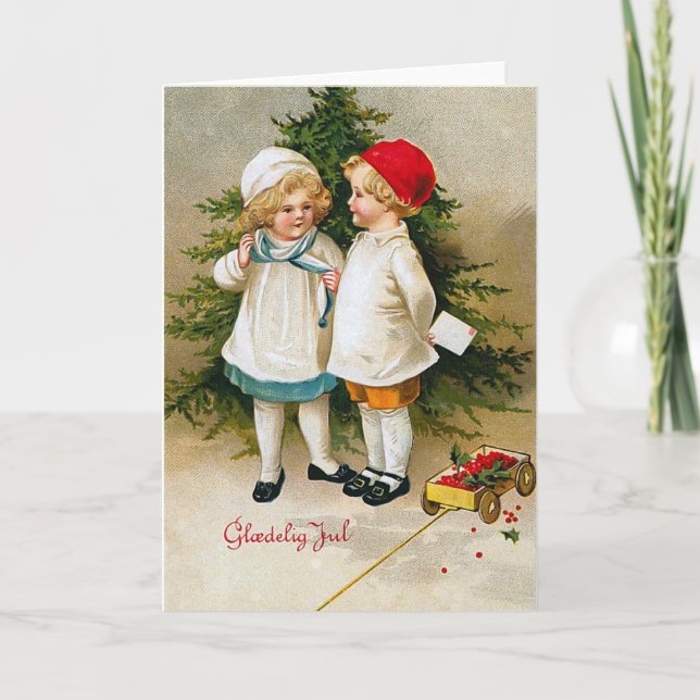 "Gloedelig Jul" Holiday Card (Front)