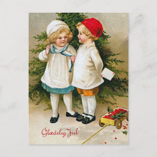 "Gloedelig Jul" Postcard