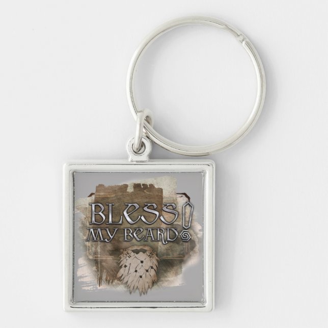 Gloin - Bless My Beard Key Ring (Front)