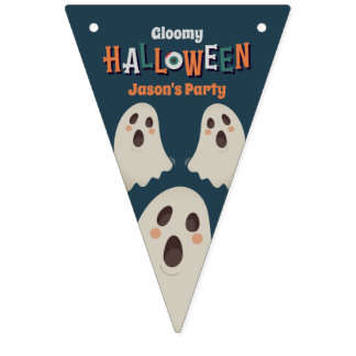 Gloomy Halloween - Bunting