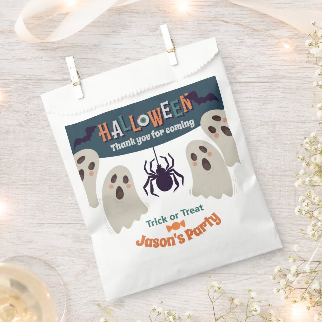 Gloomy Halloween - Favour Bag (Clipped)