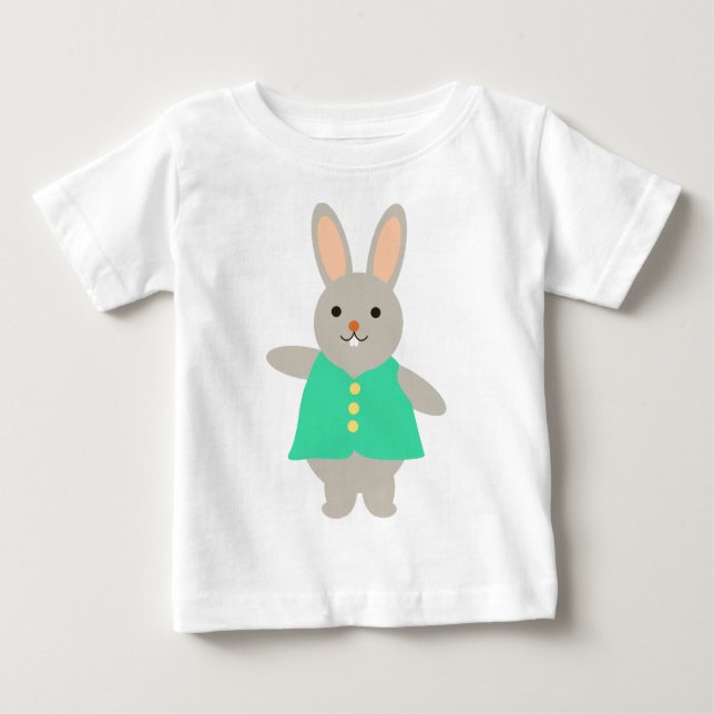 Gloria Rabbit Baby T-Shirt (Front)