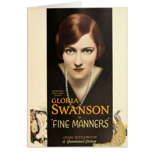 Gloria Swanson 1926 silent movie exhibitor ad