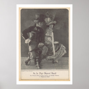 Gloria Swanson Rudolph Valentino Poster