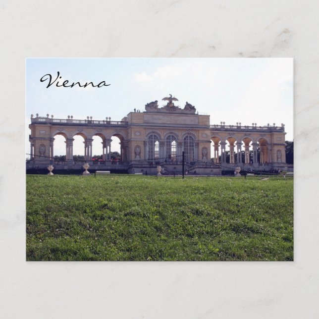 gloriette postcard (Front)