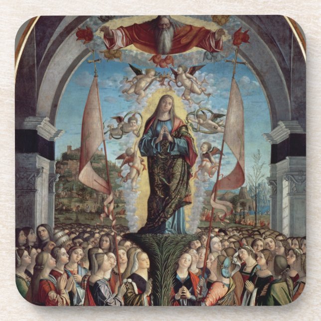Glorification of St. Ursula and her Companions Coaster (Front)