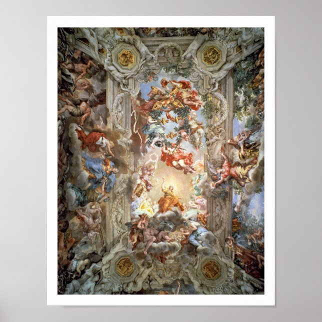 Glorification of the Reign of Pope Urban VIII (156 Poster (Front)