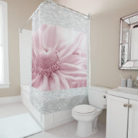 Gloriosa Daisy Macro Shower Curtain