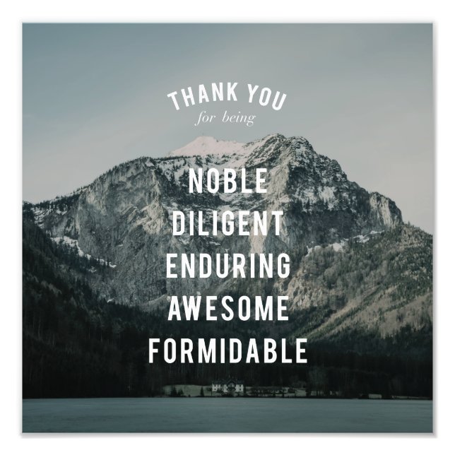 Glorious Altitude #2 (12x12) Photo Print (Front)