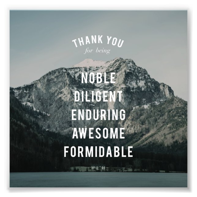 Glorious Altitude #2 (6x6) Photo Print (Front)